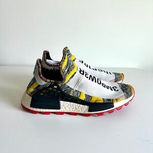 Adidas Pharrell Williams Solar Hu NMD Empower Inspire White BB9528 Size 8.5 Shoe
